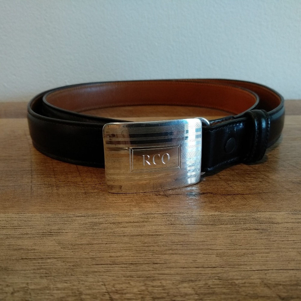 Brooks Brothers Sterling silver belt